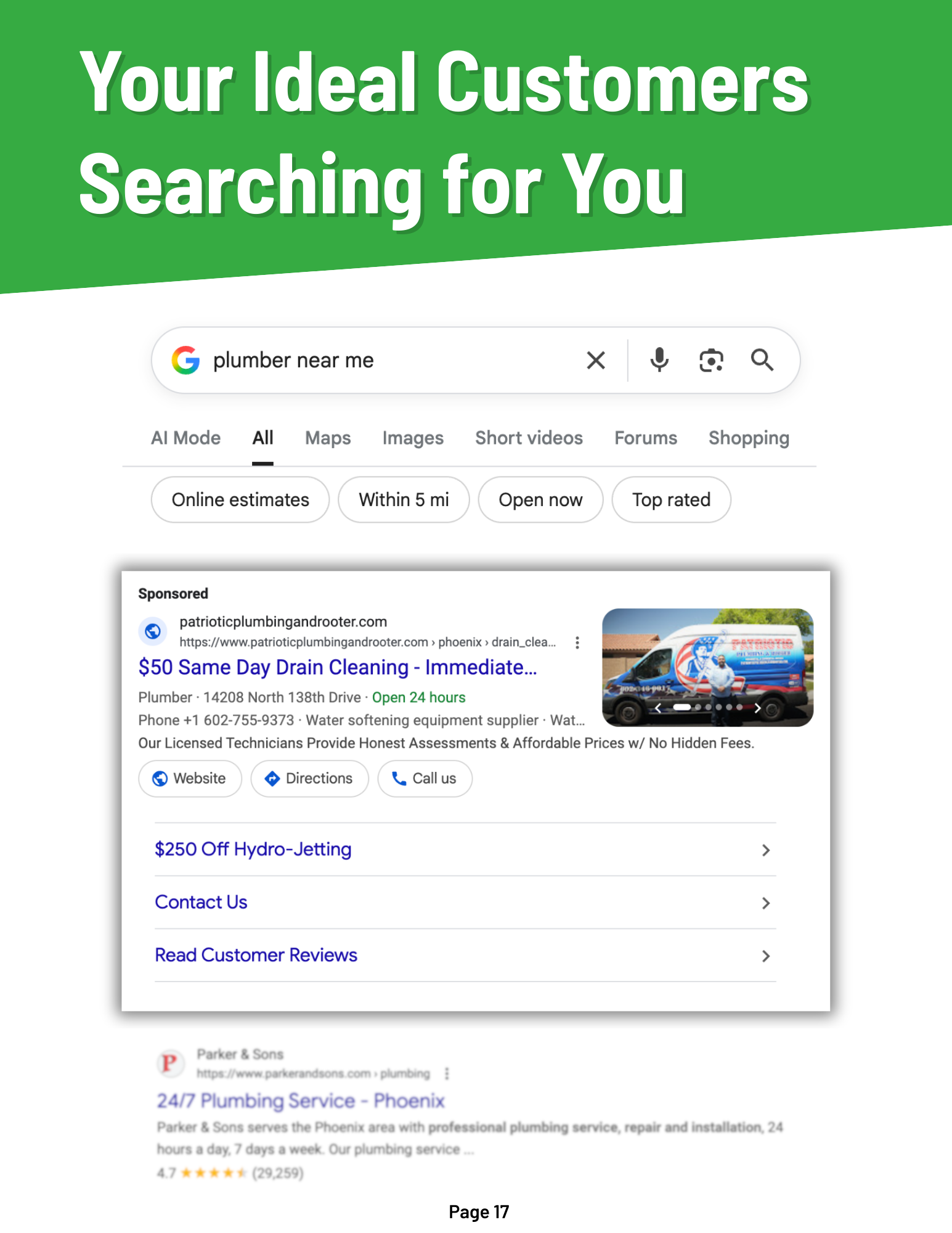 Your Ideal Customers Searching for You