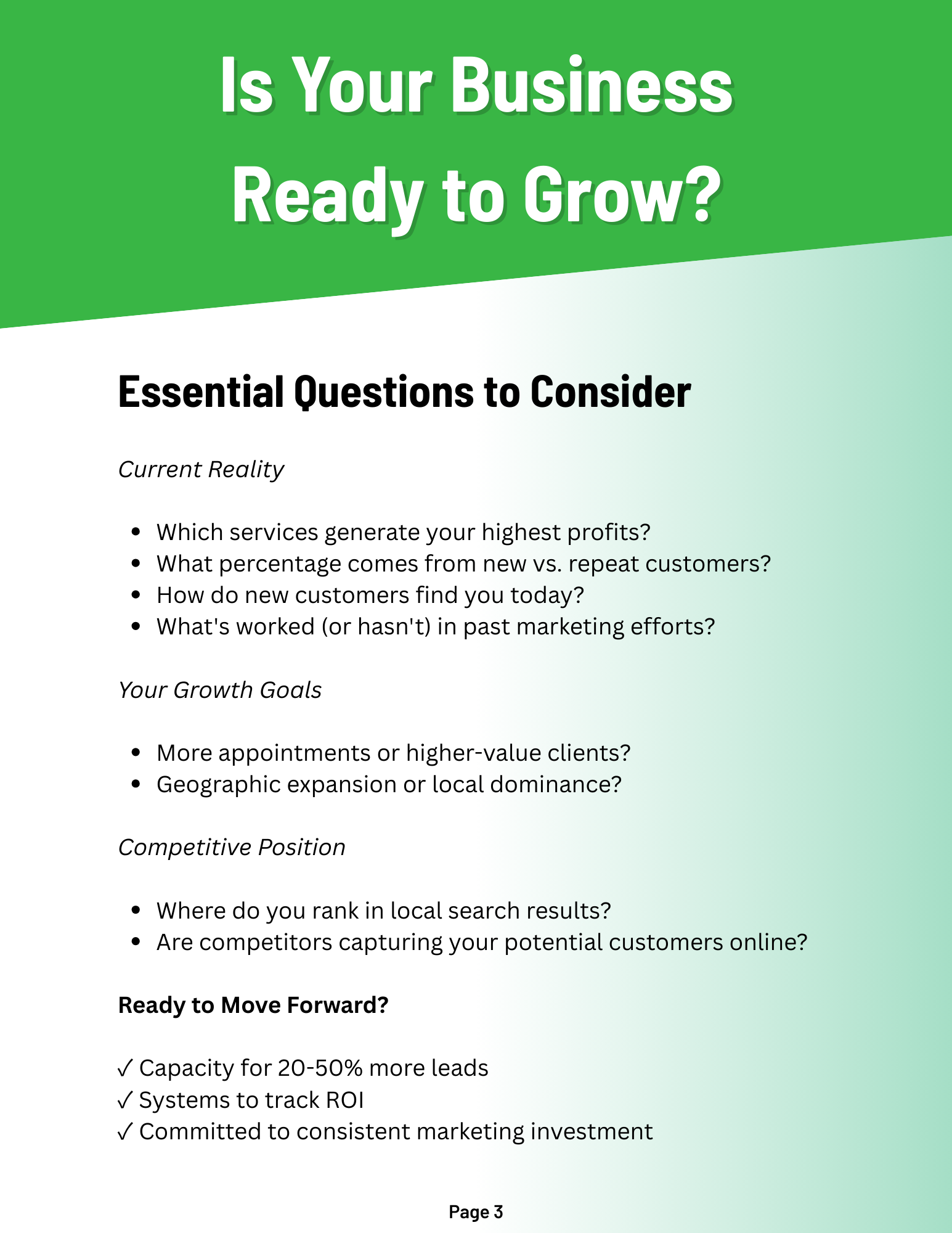 Is Your Business Ready to Grow?