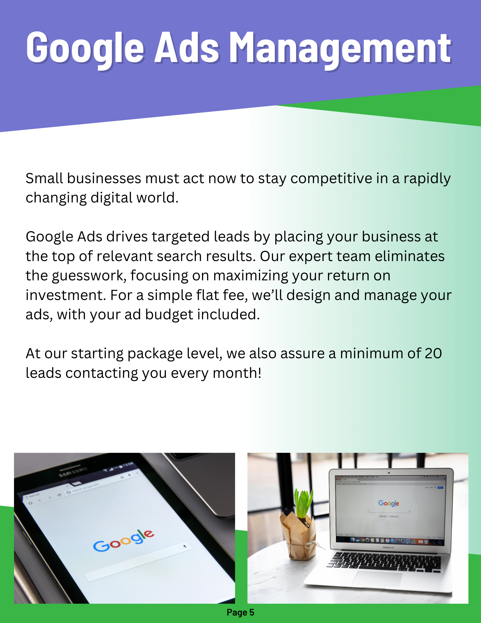 Google Ads Management